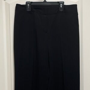 Wide Leg Women's Size 10 Black Dress Pants Professional or Business Casual Apt9